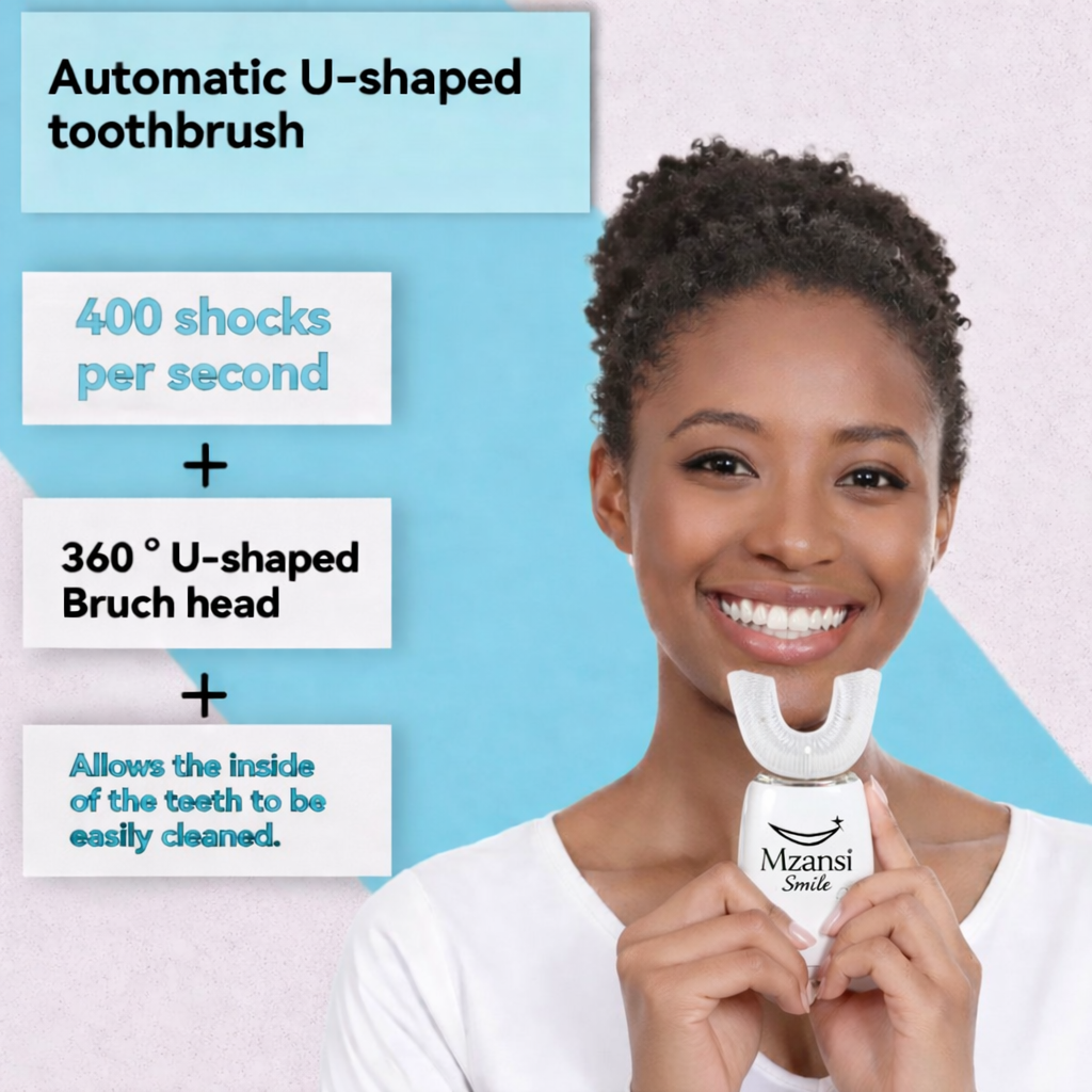 MzansiSmile Sonic360™ Smart Whitening Brush